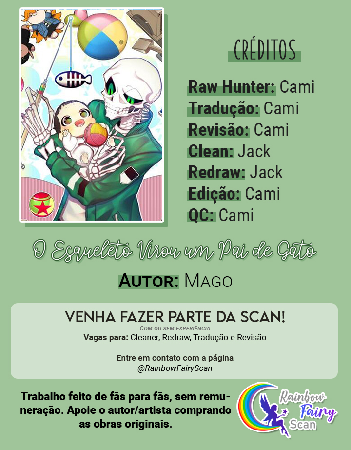 O esqueleto virou um pai de gato-Chapter 66